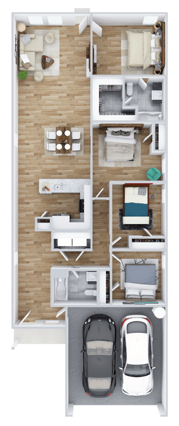 Four Bedroom, Two Bathroom Rental Home in McKinney, TX